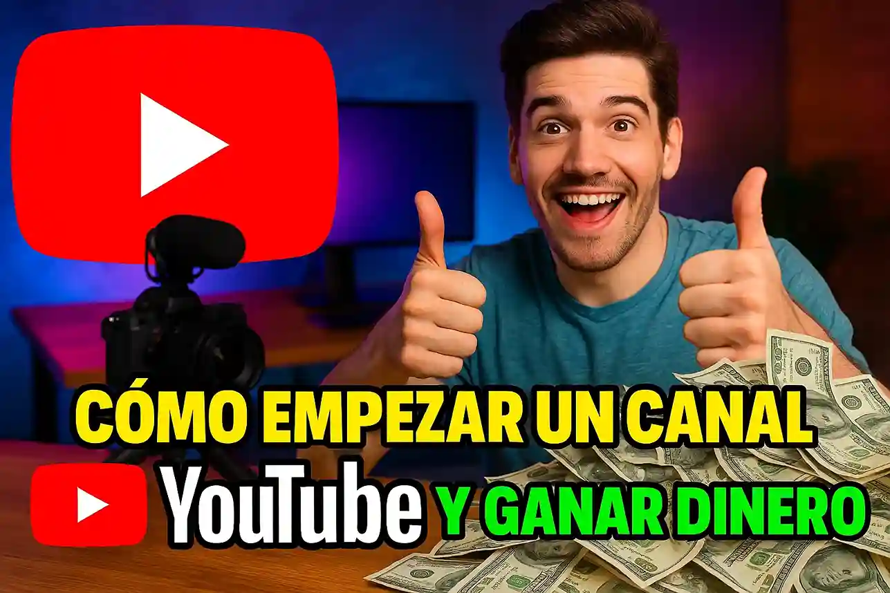 Cómo Empezar un Canal de YouTube y Ganar Dinero