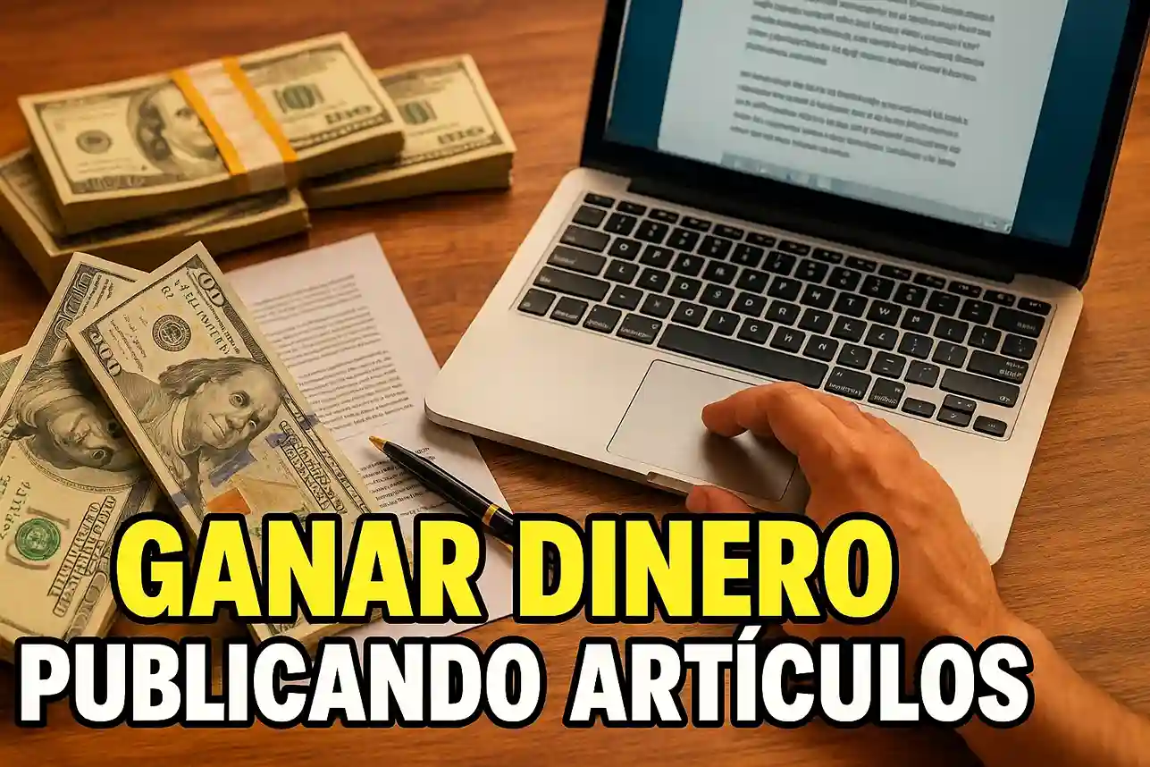 Ganar Dinero Publicando Artículos: convierte escritura en ingresos