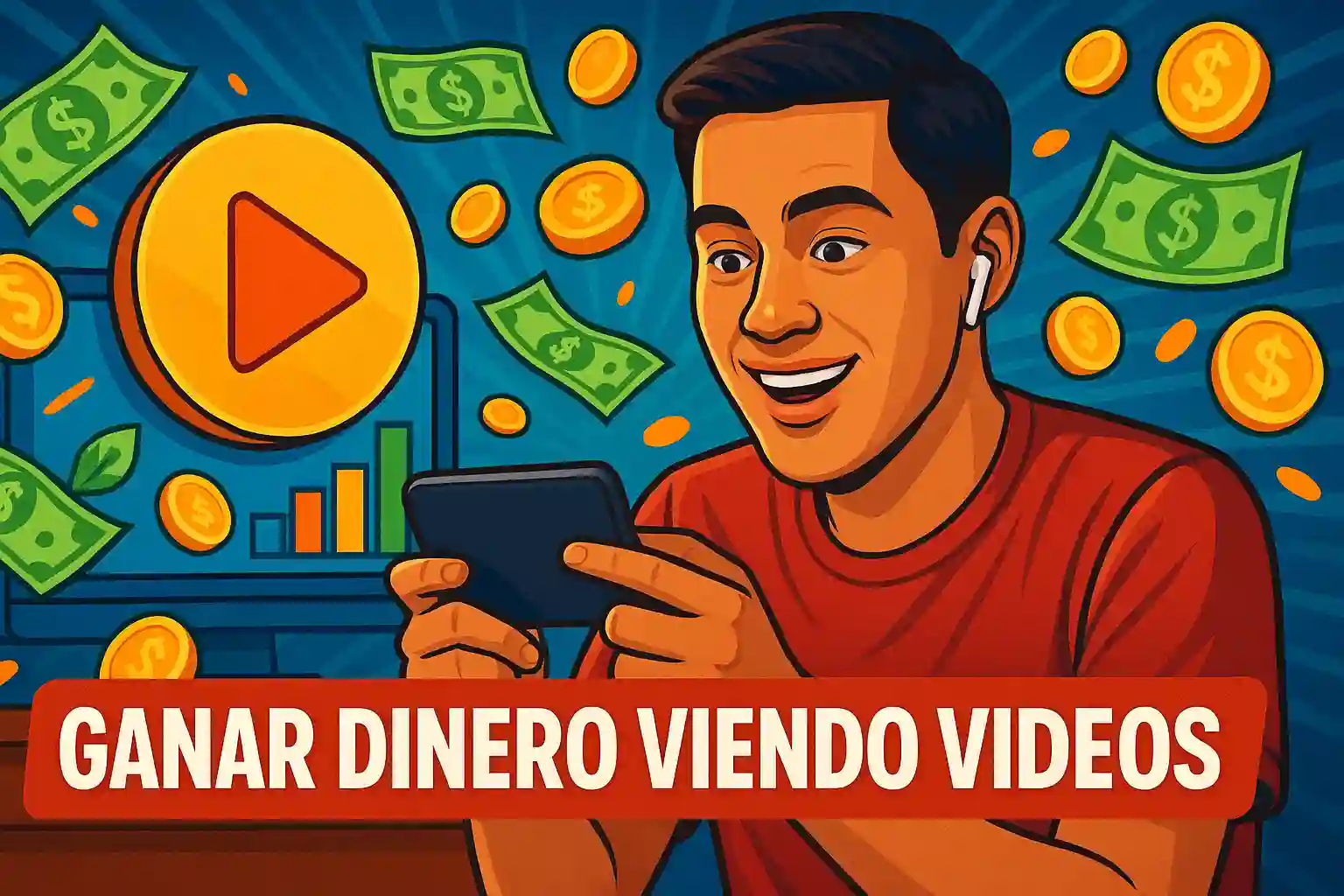 Ganar Dinero Viendo Videos Legítimo: apps confiables